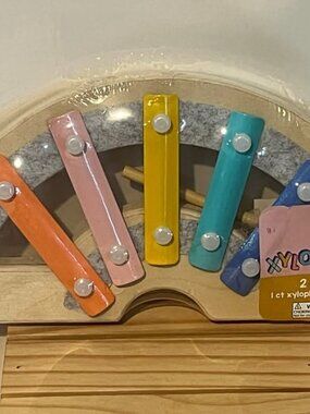3/$12.00   Wooden Rainbow Xyloph